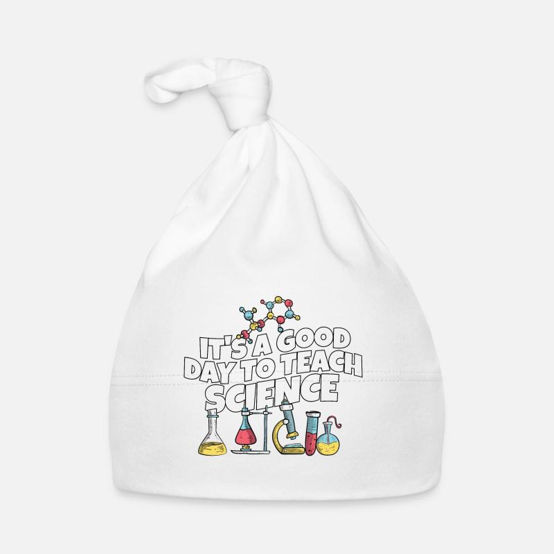 It's A Good Day Teach Science Teacher Science Organic Baby Cap