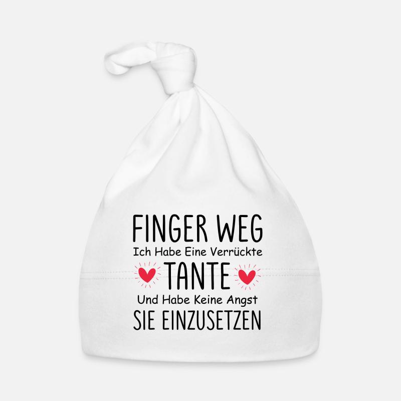 Hands Off I Got Gine Crazy Aunt Gift Organic Baby Cap
