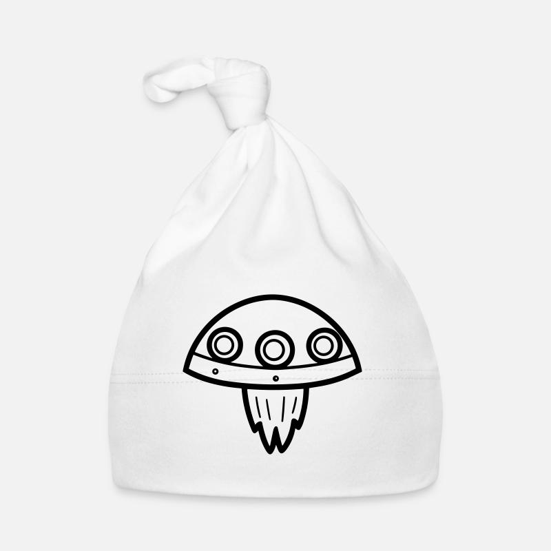 flying saucer Organic Baby Cap