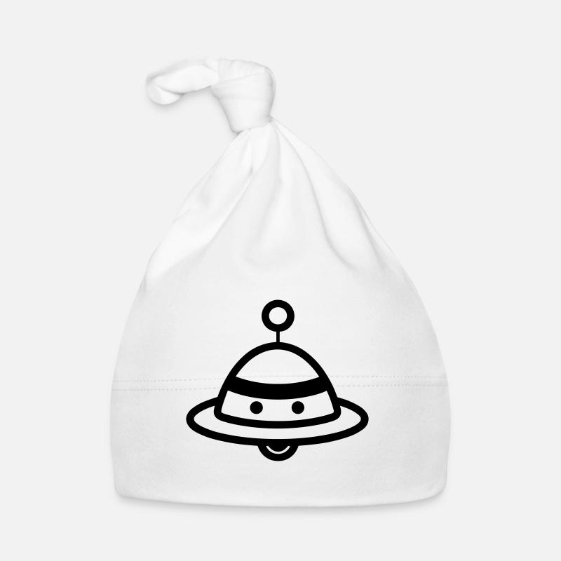 flying saucer Organic Baby Cap