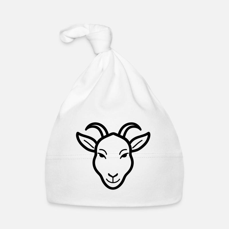 Ziegenbock Baby Bio-Mütze