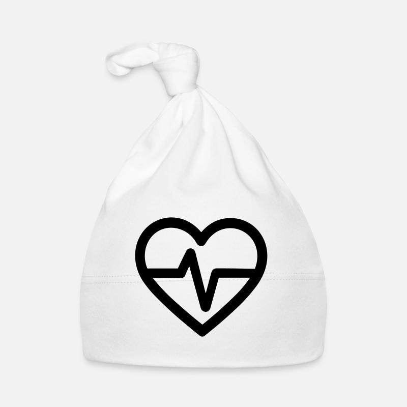 battement de coeur Bonnet bio Bébé