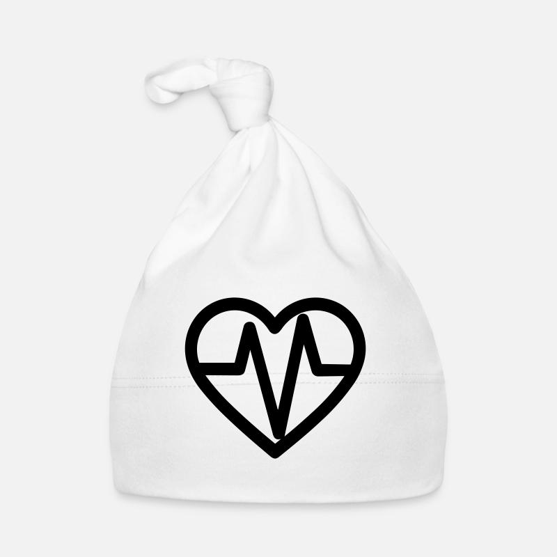 Herzschlag Baby Bio-Mütze