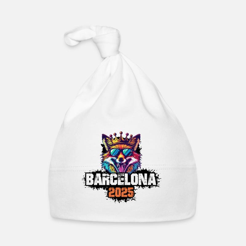 Barcelone 2025 Holiday Fox Bonnet bio Bébé