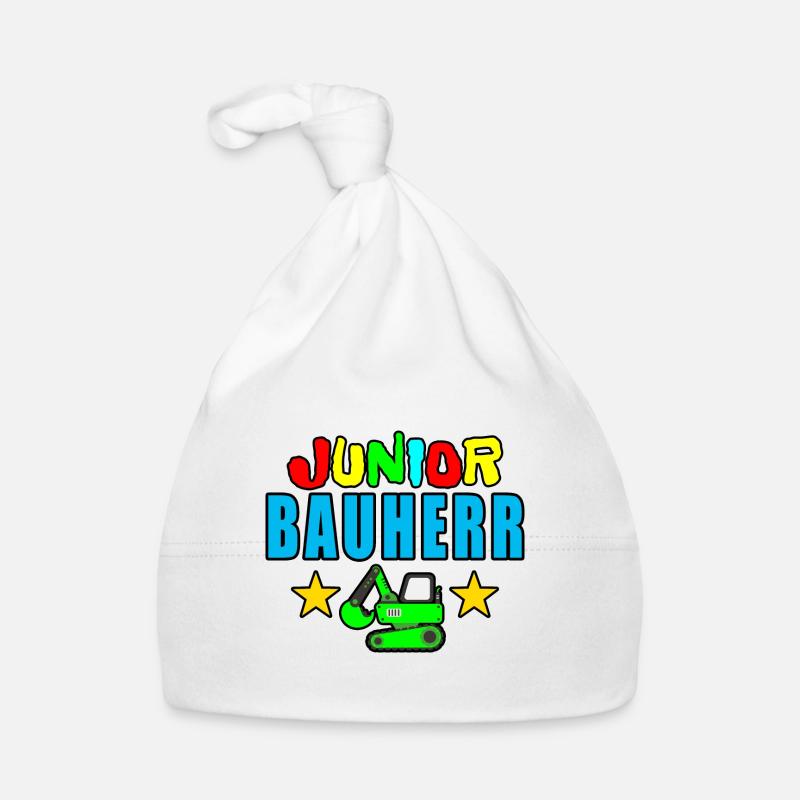 Junior Bauherr Baby Bio-Mütze
