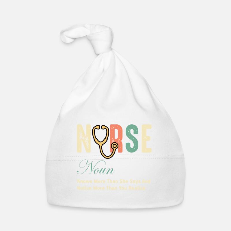 Nurse Organic Baby Cap