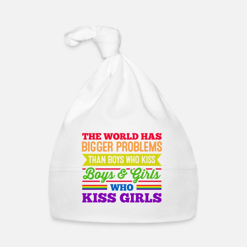 The World Has Bigger Problems Than Boys Who Kiss B Baby Bio-Mütze