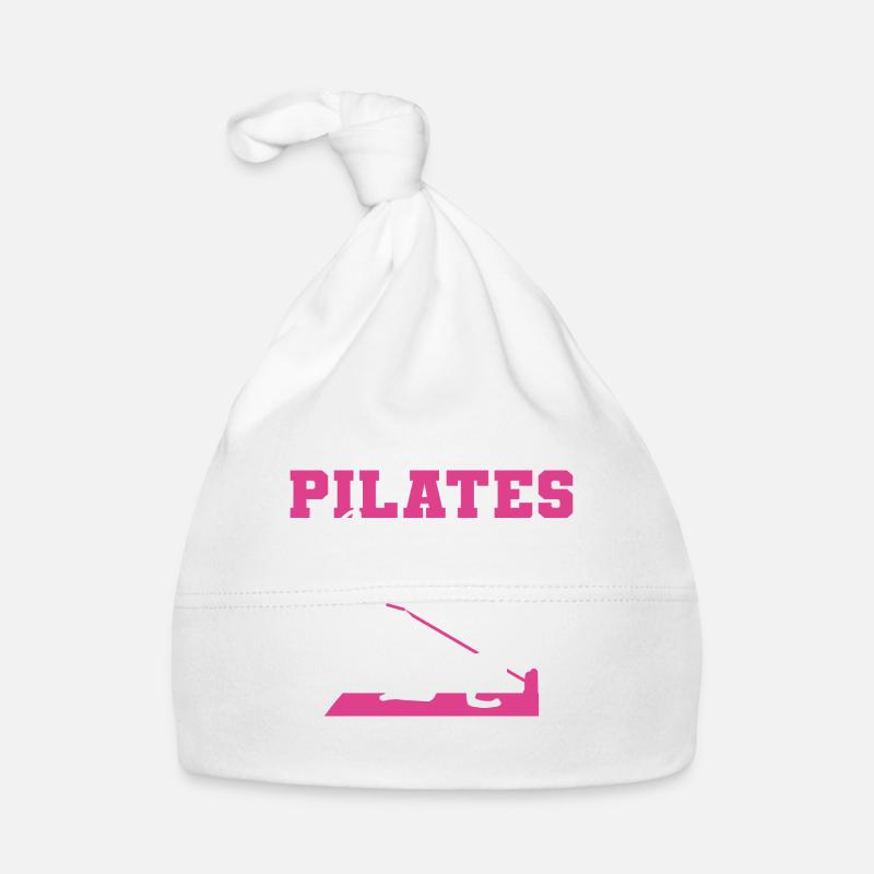 Pilates Posture Buddhist Gift Organic Baby Cap