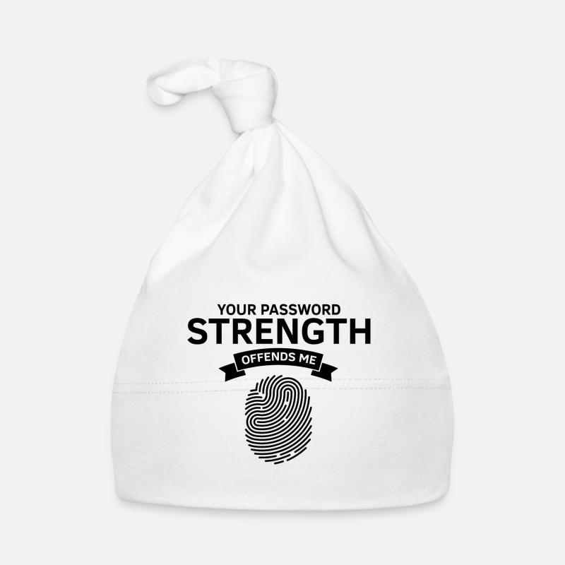 Cybersecurity Design für Hacker und Cyber Security Baby Bio-Mütze