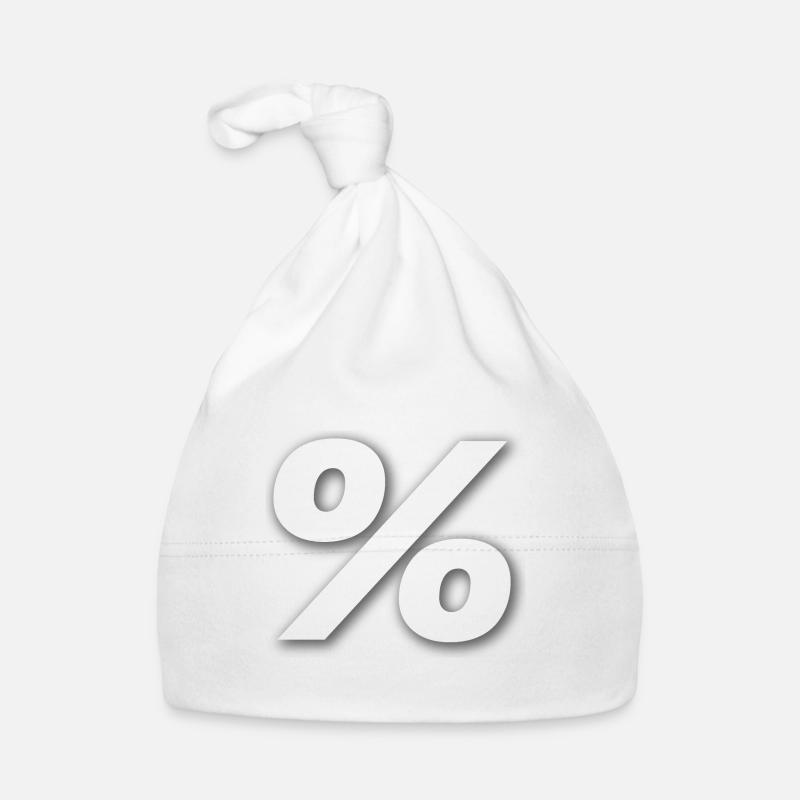 % Pourcentage Bonnet bio Bébé