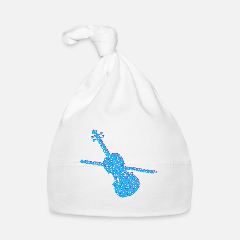 Violin Organic Baby Cap
