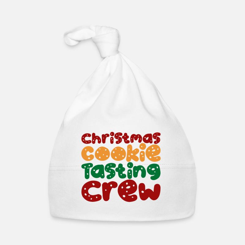 Christmas Cookie Tasting Crew Baby Bio-Mütze