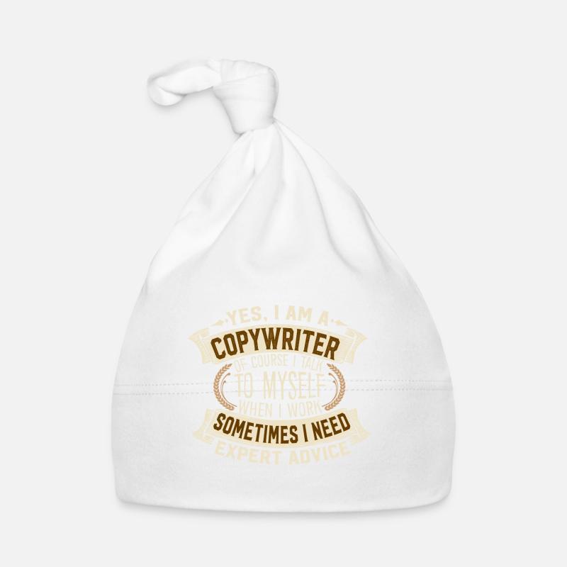 Oui, je suis un rédacteur créatif Bonnet bio Bébé
