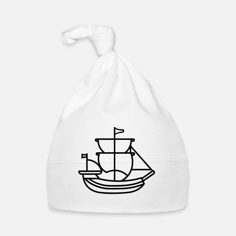 Bateau pirate Bonnet bio Bébé