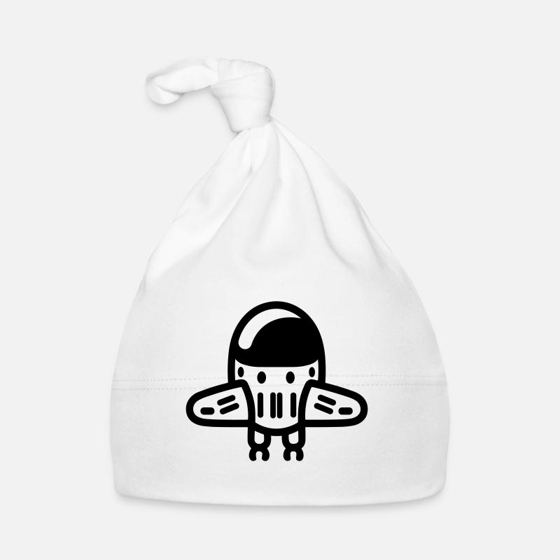 fliegende Untertasse Baby Bio-Mütze