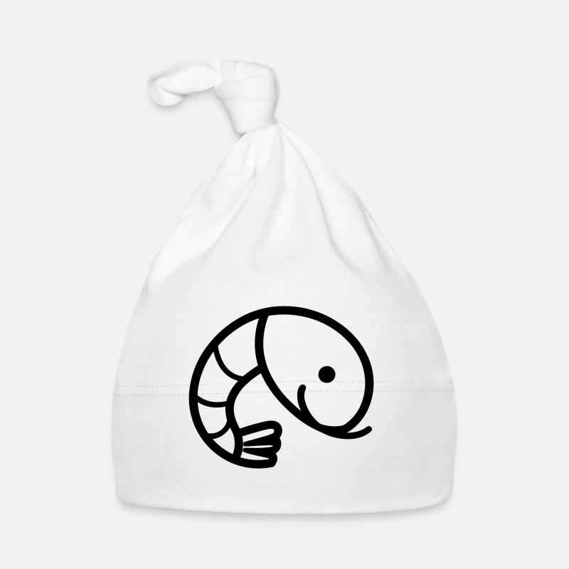 Shrimp Organic Baby Cap