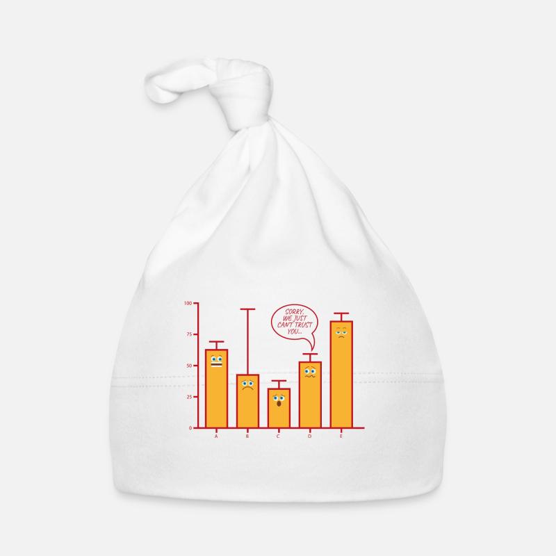 Sorry we just can't trust you Schule Geschenk Baby Bio-Mütze