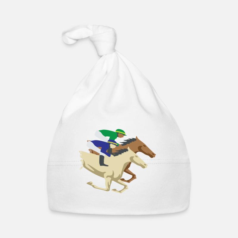 Concours de courses de chevaux Horse Wrangler Gift Bonnet bio Bébé