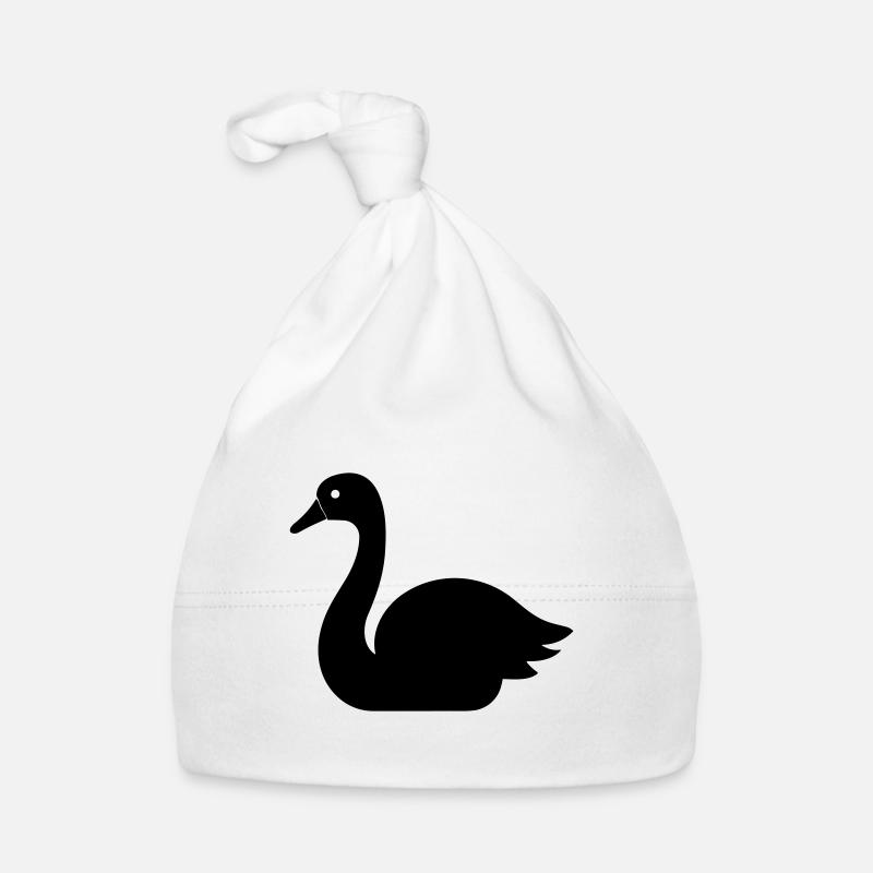 Swan Organic Baby Cap