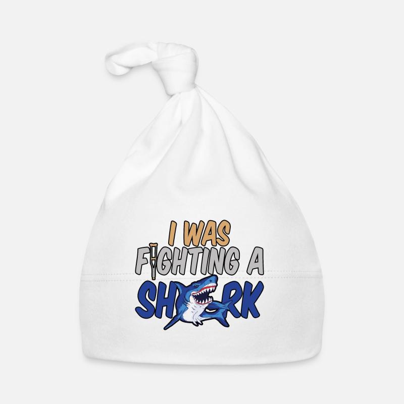 I Was Fighting A Shark 4 Baby Bio-Mütze