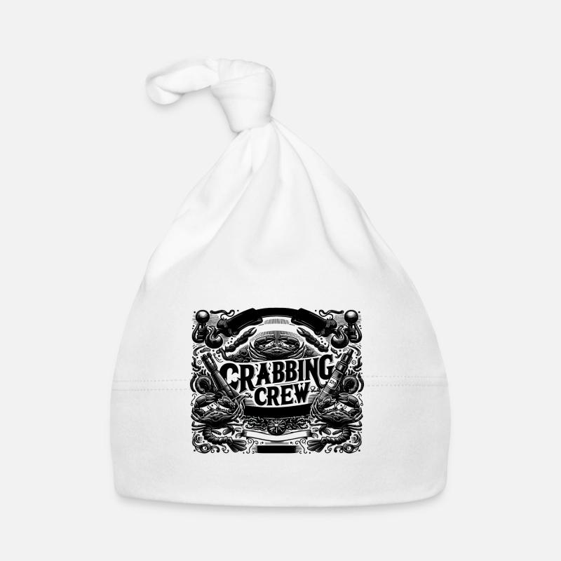 Équipage de pêche au crabe 9 Bonnet bio Bébé