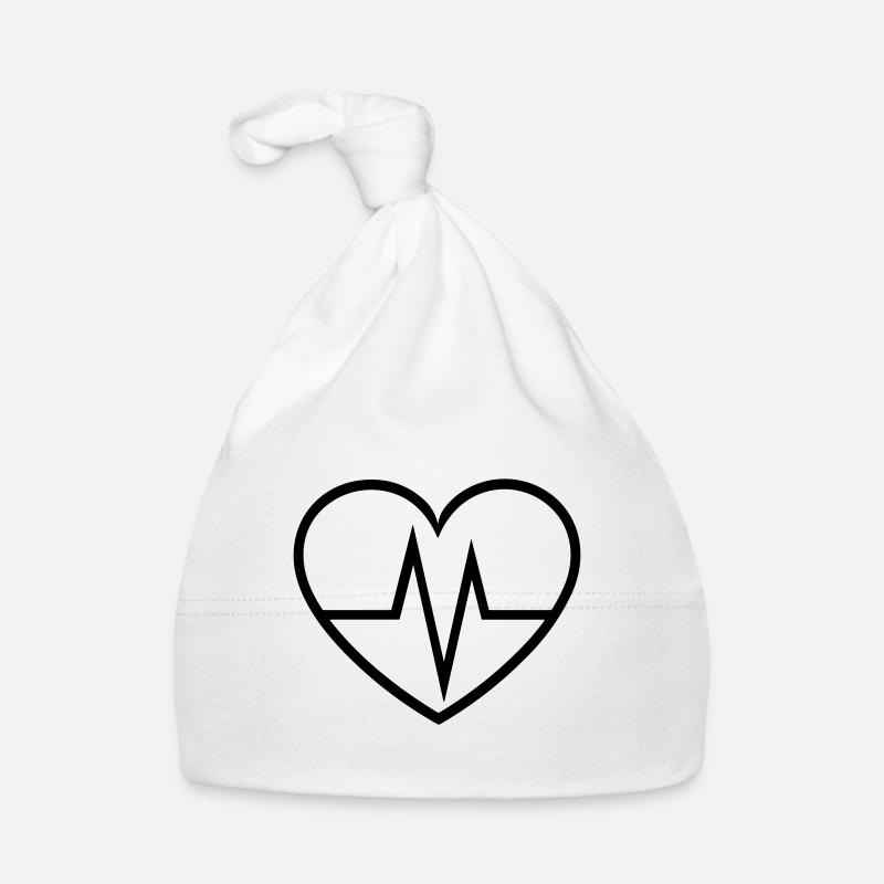battement de coeur Bonnet bio Bébé