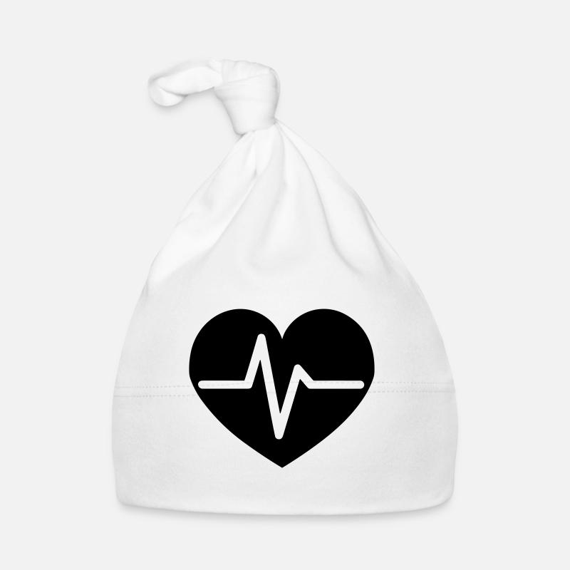 battement de coeur Bonnet bio Bébé