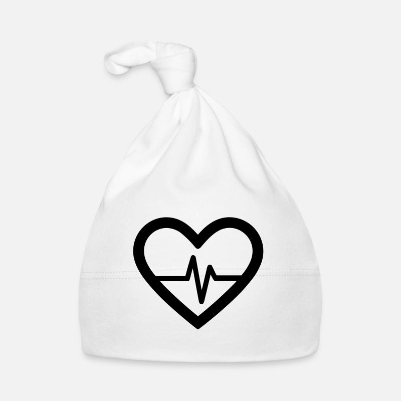 heartbeat Organic Baby Cap