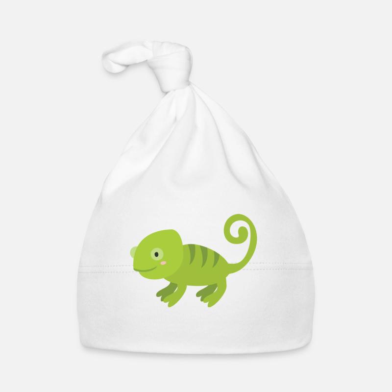 Chamäleon Baby Bio-Mütze