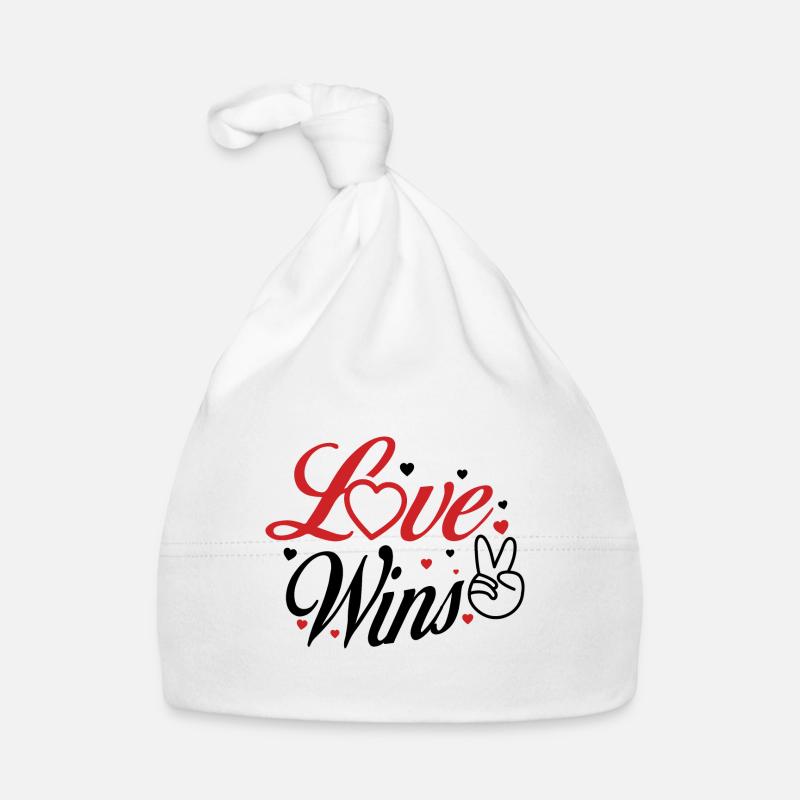 Première Saint-Valentin Bonnet bio Bébé