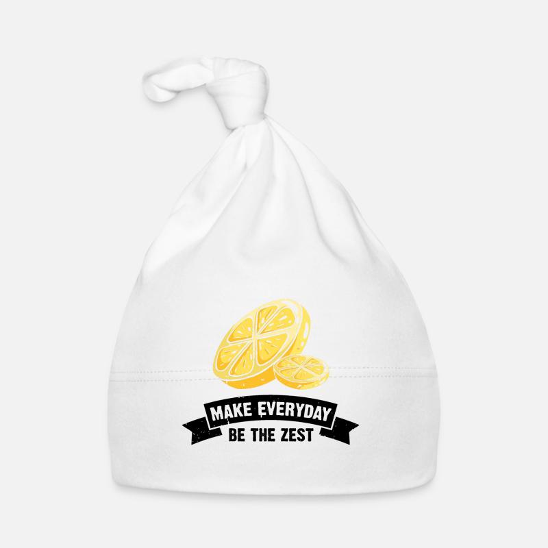 Lemon Design Lemonades Stand Boss Vente de citron Bonnet bio Bébé