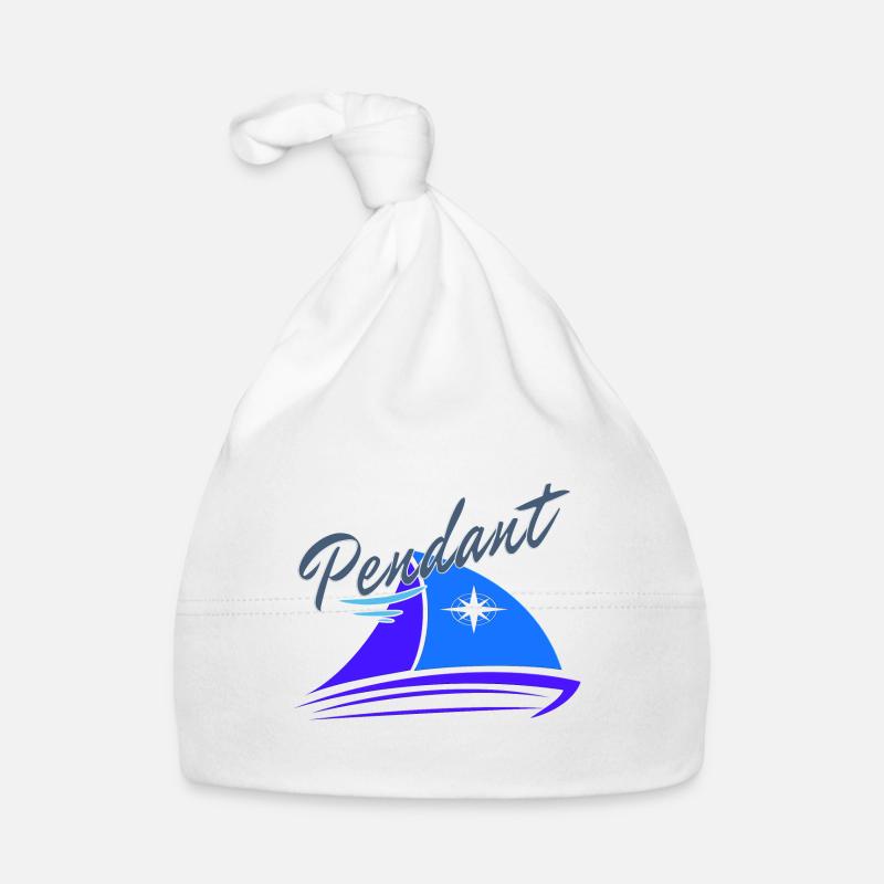 Type de pendentif sur voilier Sailor Boat Skipper Gesc Bonnet bio Bébé