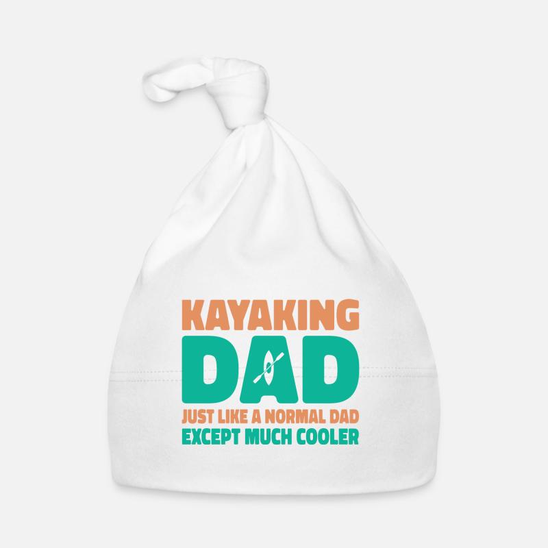 Kayaking Dad Just Like A Normal Dad Except Much Co Baby Bio-Mütze