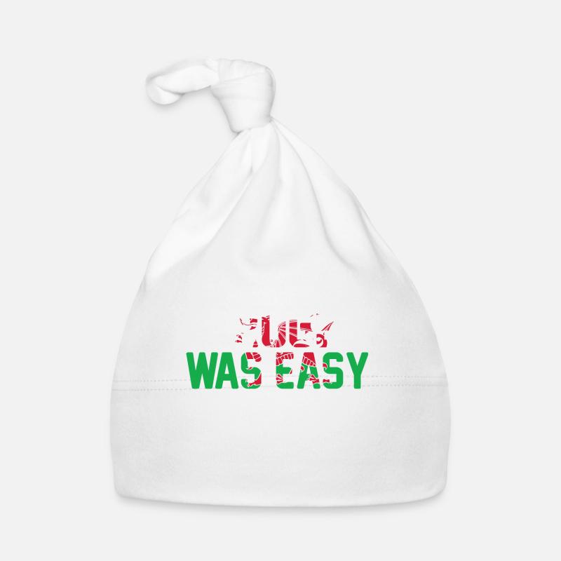 Wales Rugby Gift Welsh Welsh Flag Organic Baby Cap