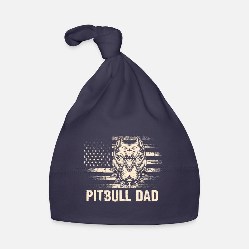 Papa Pitbull Bonnet bio Bébé