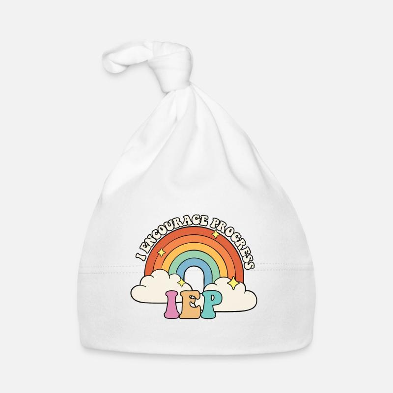 J’encourage le progrès Groovy Sped Teacher Bonnet bio Bébé