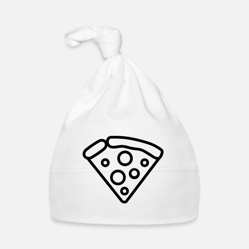 part de pizza Bonnet bio Bébé