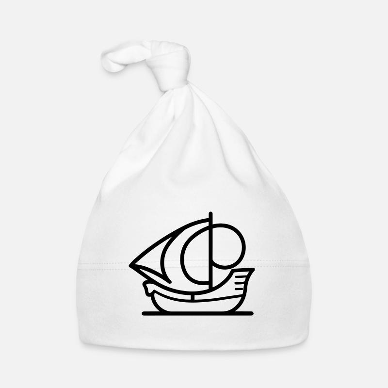 Piratenschiff Baby Bio-Mütze