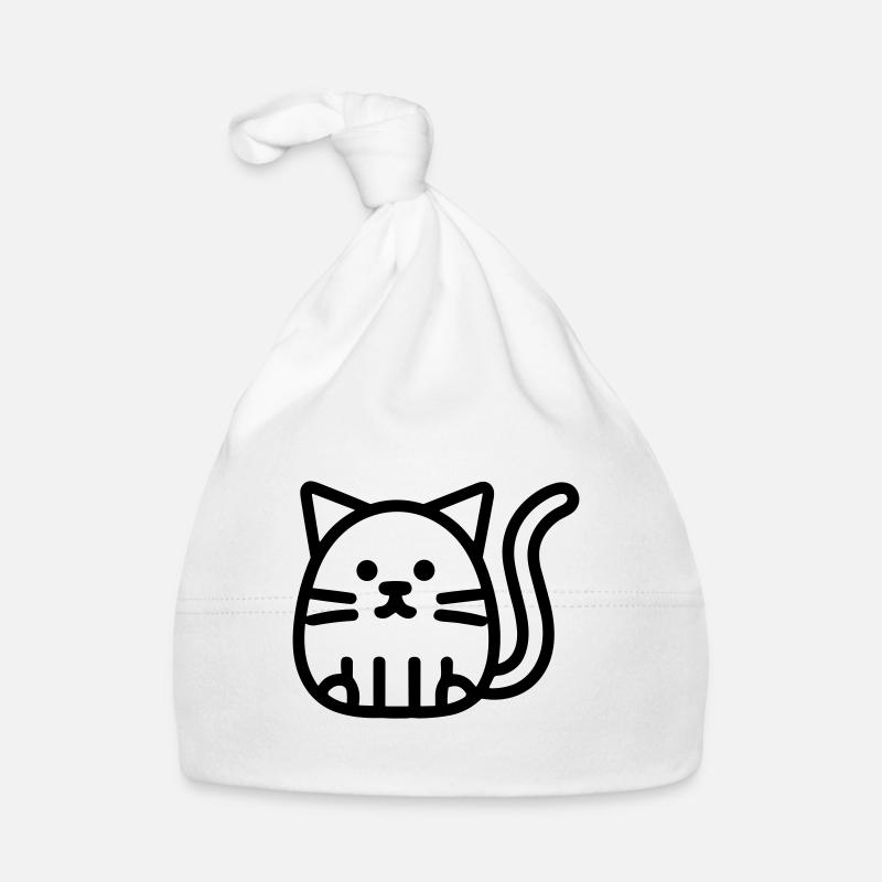 cat Organic Baby Cap