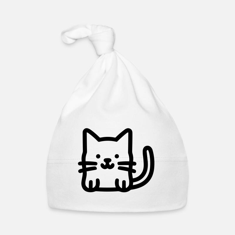 cat Organic Baby Cap