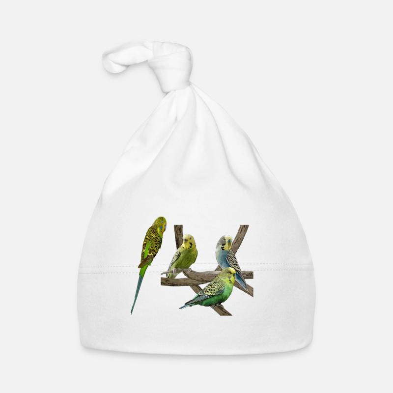 Perruches ondulées Bonnet bio Bébé