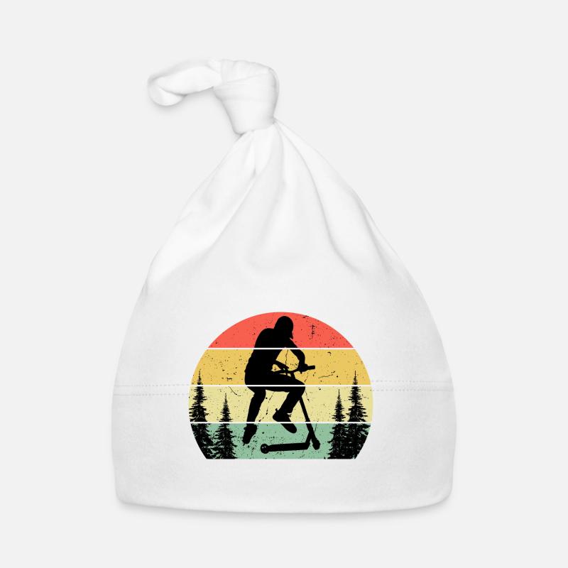 Retro Sun Stuntscooter Stunt Roller Organic Baby Cap