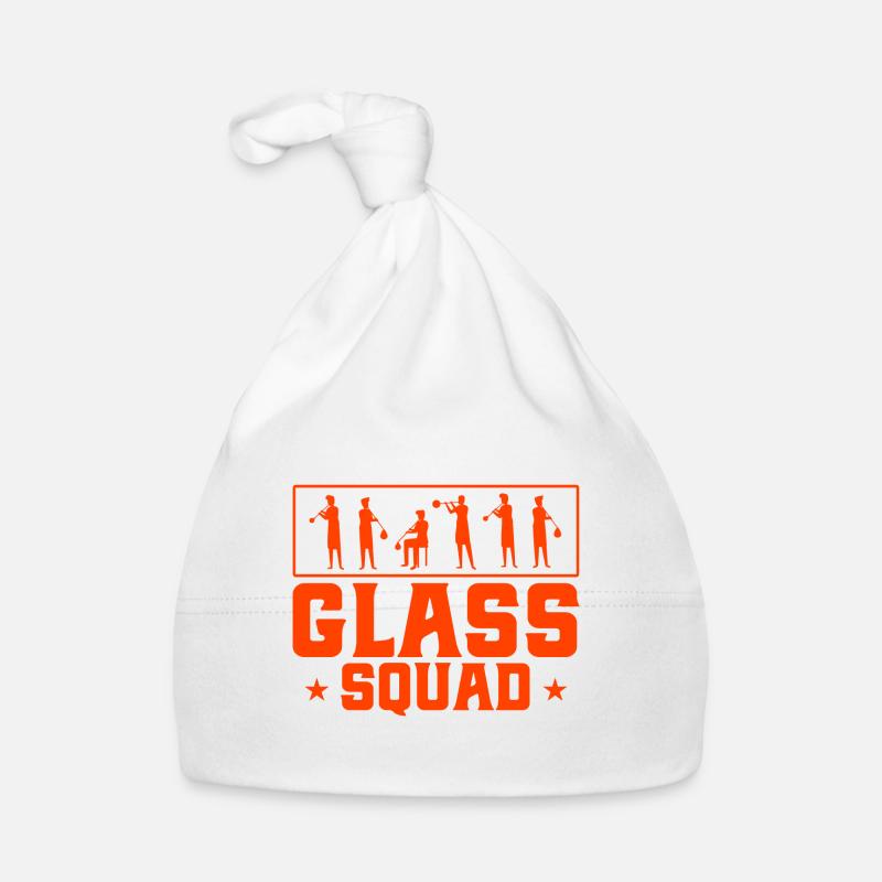 Glasblasen Glasbläser Glasbläser Geschenk Baby Bio-Mütze