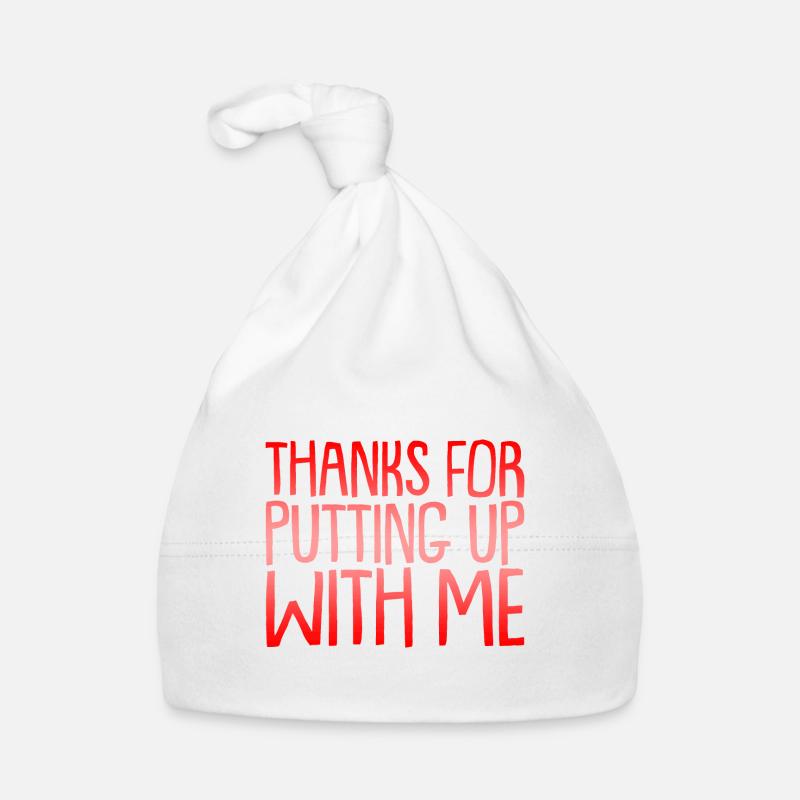 Merci de m’avoir supporté 2 Bonnet bio Bébé