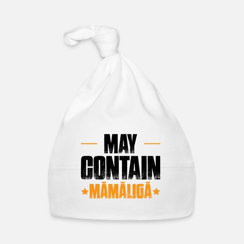 Peut contenir Mamaliga Bonnet bio Bébé