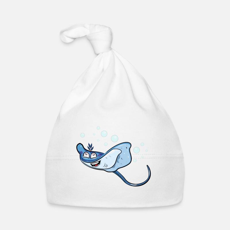 Stingray Organic Baby Cap