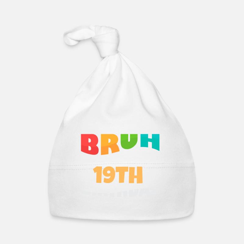 Bruh C’est mon 19e anniversaire dix-neuvième anniversaire Bonnet bio Bébé