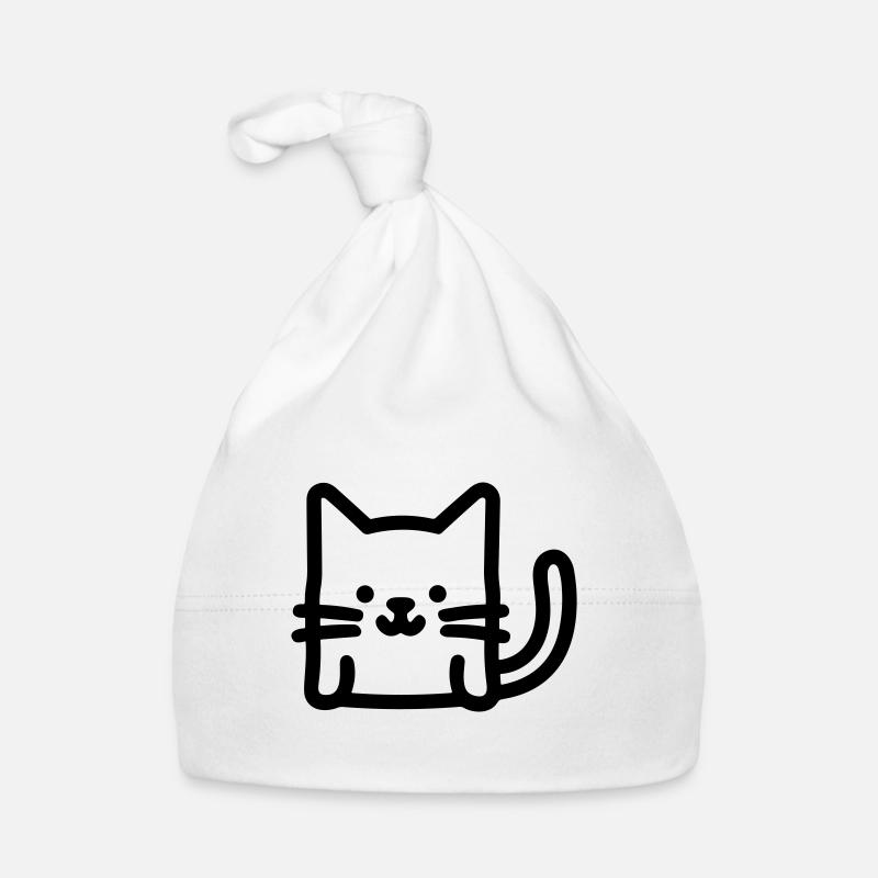 cat Organic Baby Cap