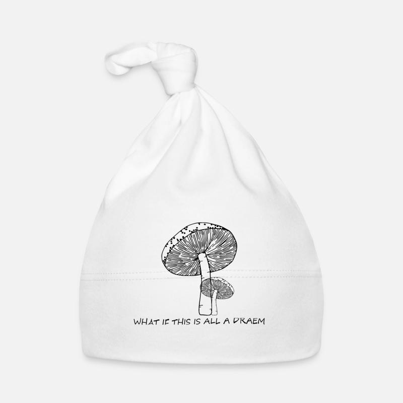 Psychedelic / psychedelic mushrooms Organic Baby Cap