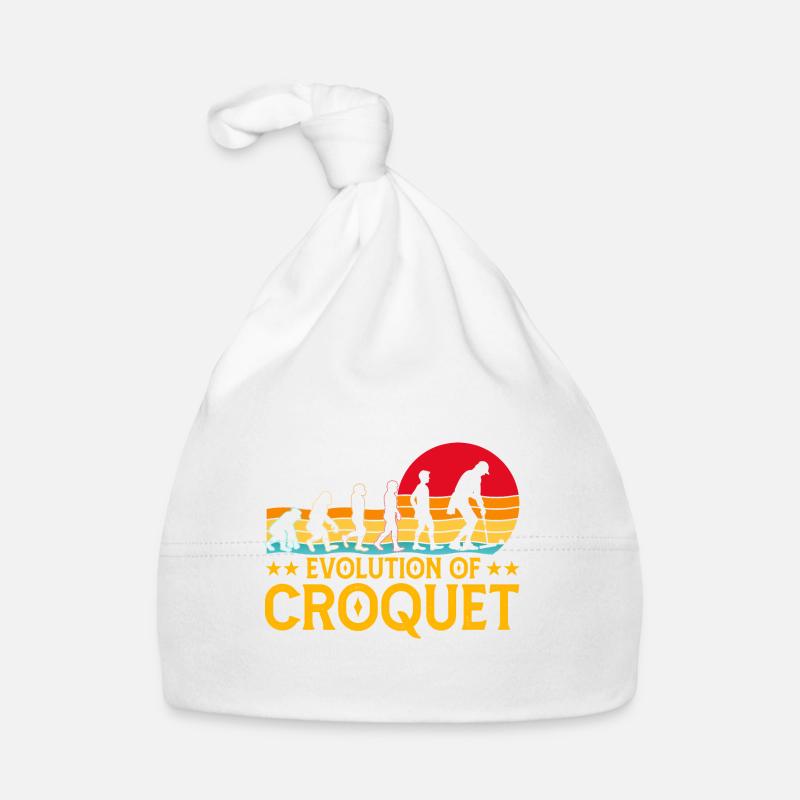 Évolution du croquet Bonnet bio Bébé